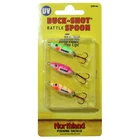 Northland Buck-shot Rattle Spoon Kit 1/16 Oz Uv 3-PACK Perch Pink Tiger Walley New. Price: $12.00.