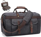 Waterproof Large Leather And Canvas Duffle Bag For Travel Weekends New. Price: $84.95.