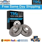 Trq New Front Disc Brake Rotor Pair For 2000-2005 Toyota Echo MR2. Price: $71.82.